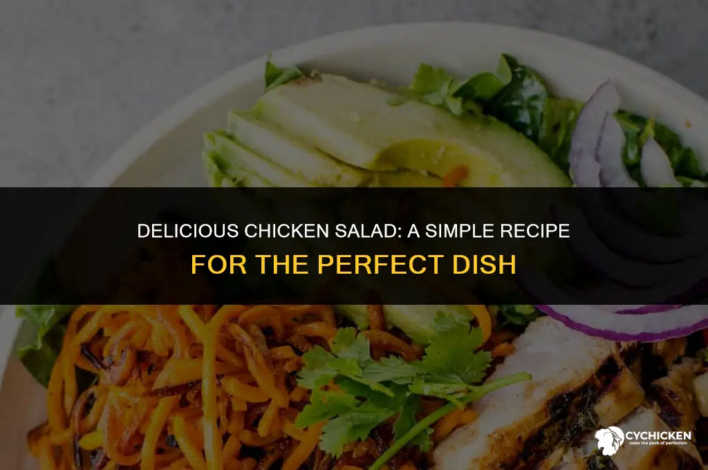 how to make the best tasting chicken salad