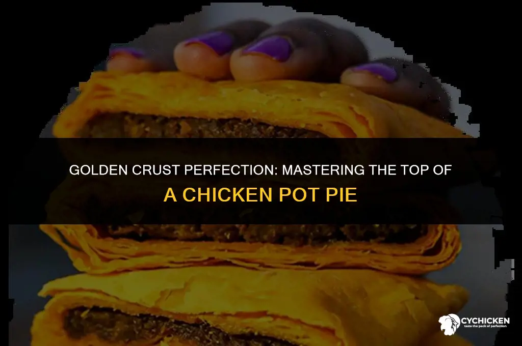 how to make the top of a chicken pot pie
