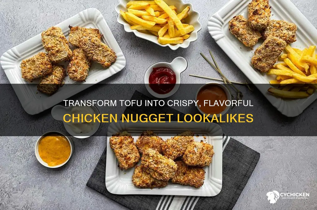 how to make tofu taste like chicken nuggets