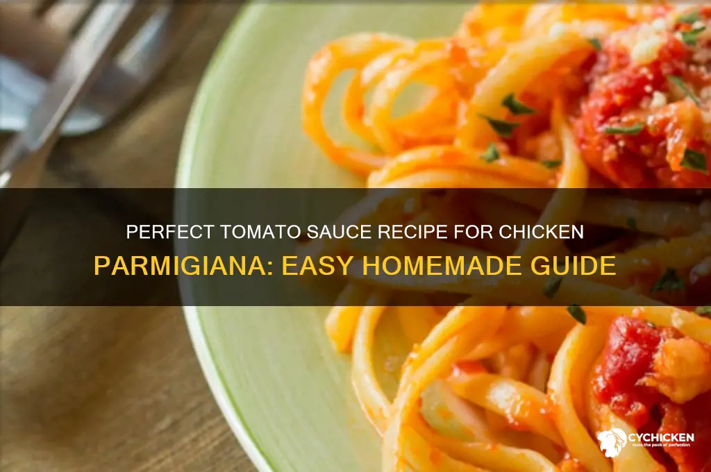 how to make tomato sauce for chicken parmigiana
