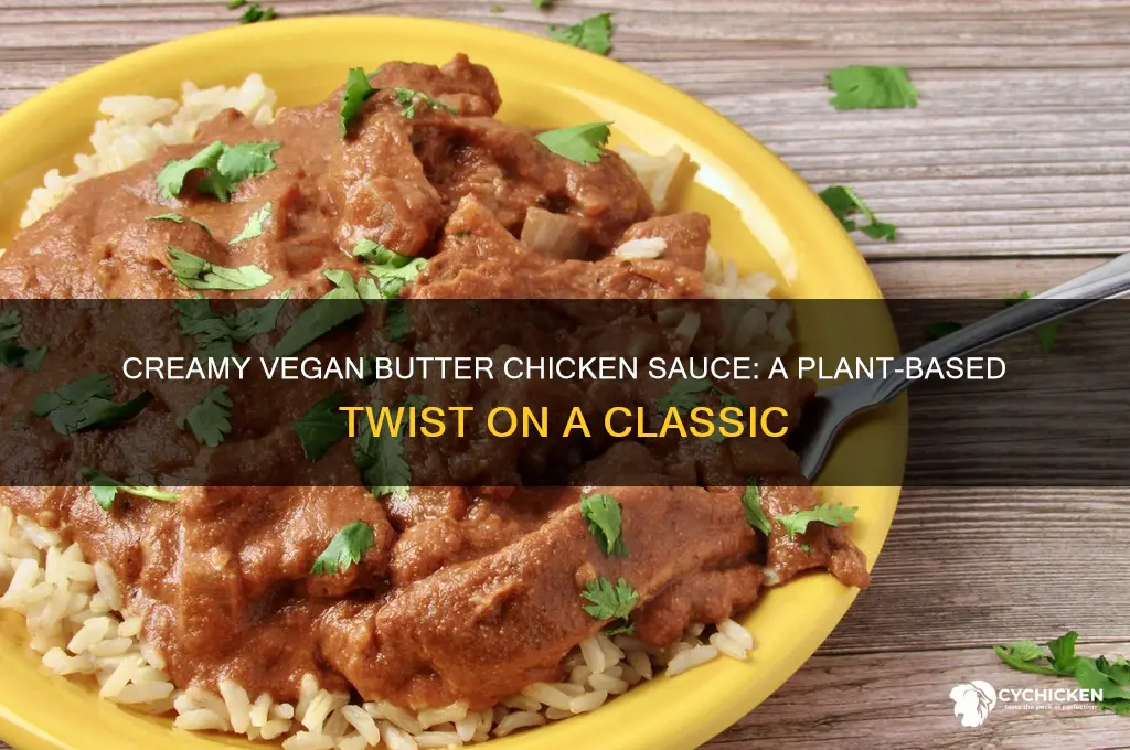 how to make vegan butter chicken sauce