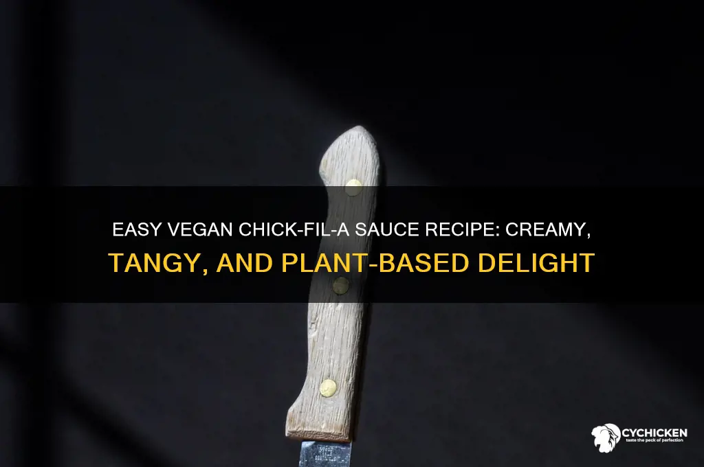 how to make vegan chick fil a sauce