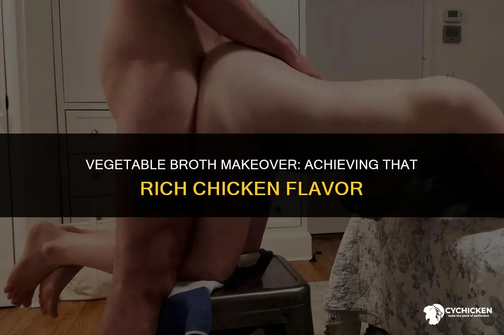 how to make vegetable broth taste like chicken