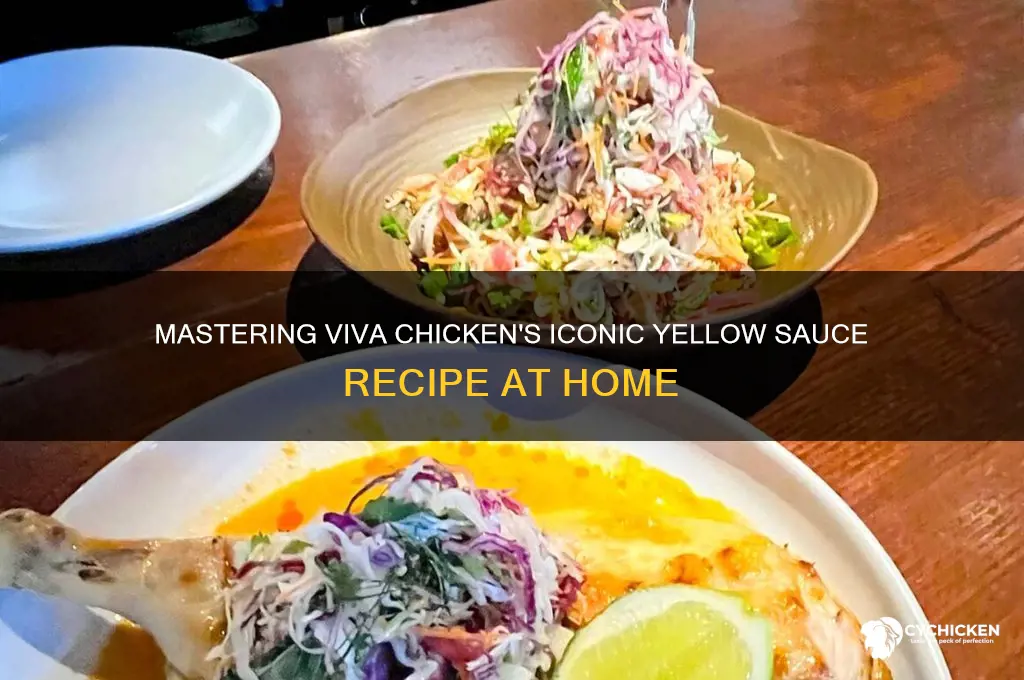 how to make viva chicken yellow sauce