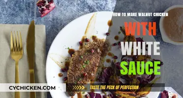 Delicious Walnut Chicken Recipe: Creamy White Sauce Made Easy