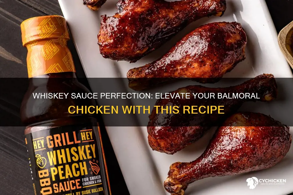 how to make whiskey sauce for balmoral chicken