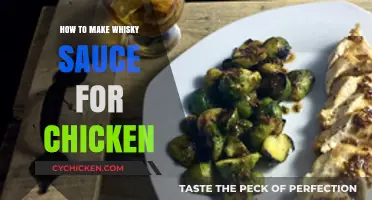 Whisky Sauce Recipe: Elevate Your Chicken Dishes with Rich Flavors