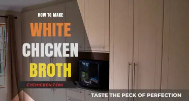 Simmering Simplicity: A Guide to Making White Chicken Broth