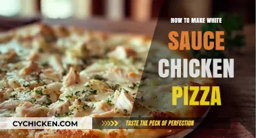 Creamy White Sauce Chicken Pizza: Easy Homemade Recipe Guide