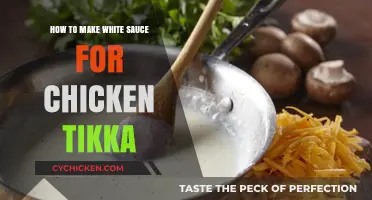 Creamy White Sauce Recipe for Perfect Chicken Tikka Dishes