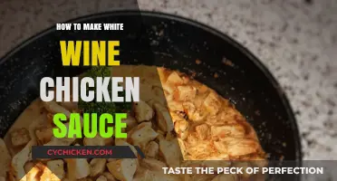 Creamy White Wine Chicken Sauce Recipe: Easy Step-by-Step Guide