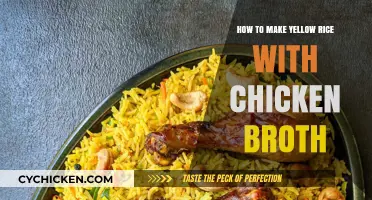 Savor the Flavor: Yellow Rice with Chicken Broth Delight