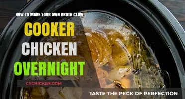 Slow Cooker Chicken Broth: A Simple Overnight Recipe
