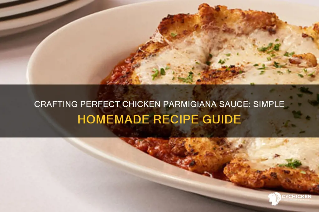 how to make your own chicken parmigiana sauce