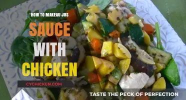 Easy Chicken Au Jus Sauce Recipe: Perfect Gravy in Minutes