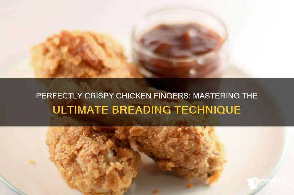 how to makecrispy breading for chicken fingers