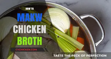 Simmering Comfort: A Simple Guide to Making Chicken Broth