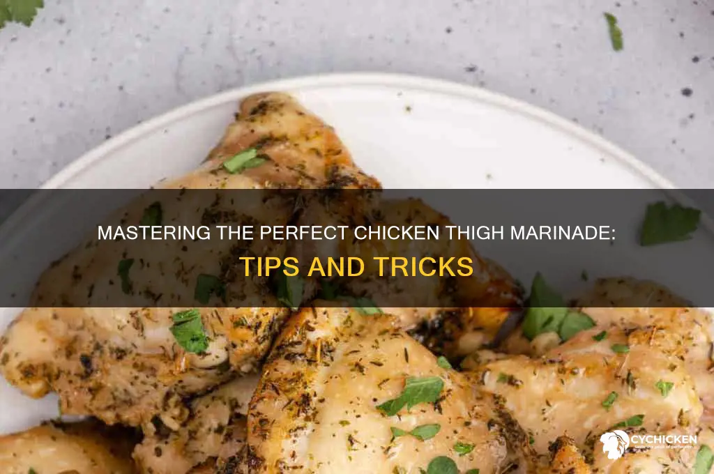 how to marinade chicken thigh