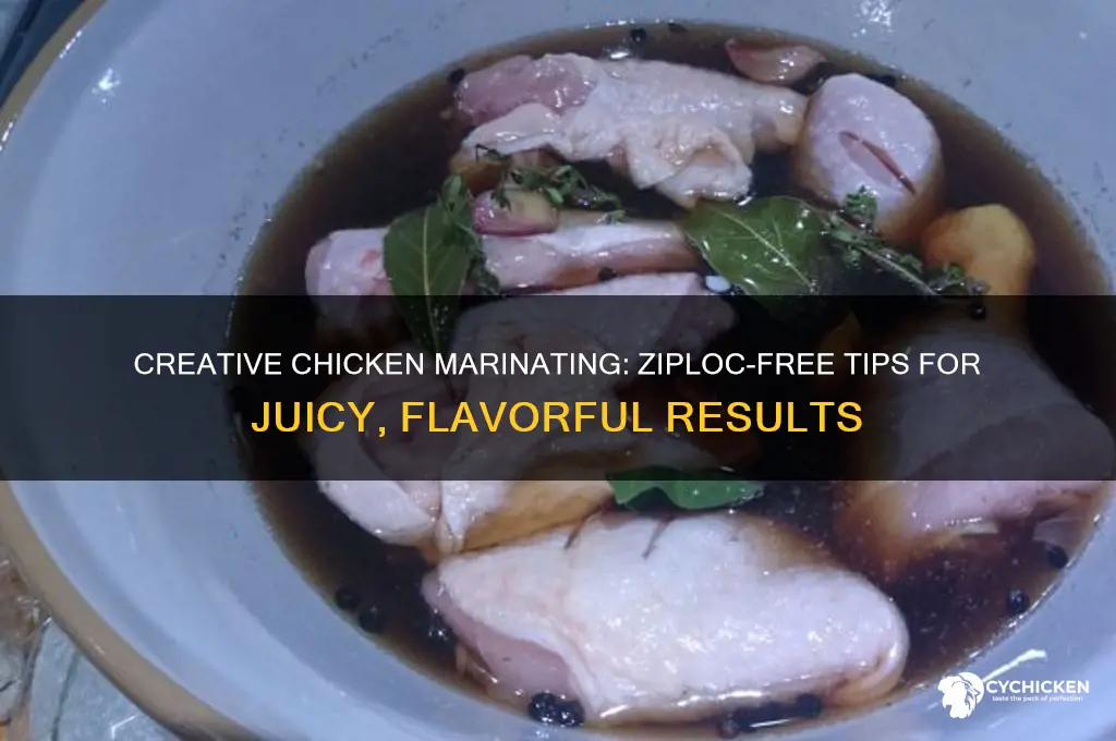 how to marinade chicken without ziploc bags