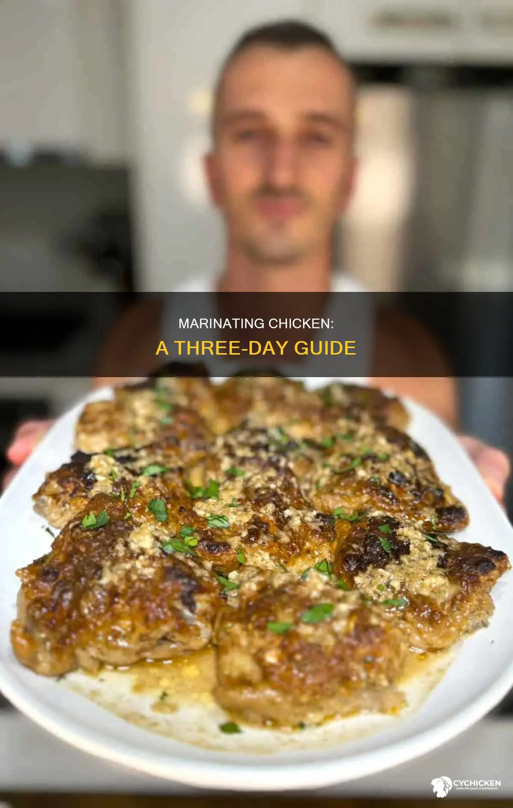 how to marinate and store chicken for 3 days