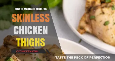 Perfectly Flavorful Chicken: Marinating Boneless Skinless Thighs Made Easy