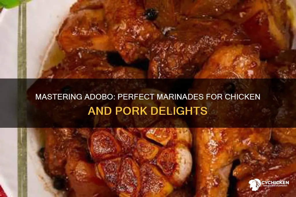 how to marinate chicken and pork adobo