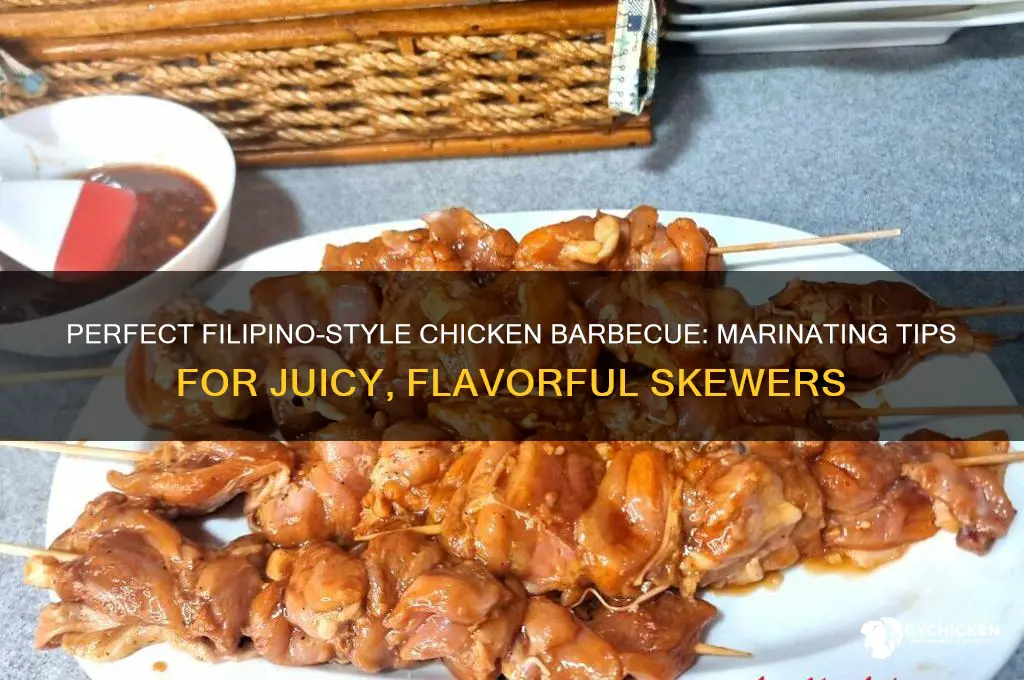 how to marinate chicken barbecue filipino style