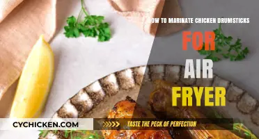 Perfectly Juicy Air Fryer Chicken Drumsticks: Easy Marinade Guide