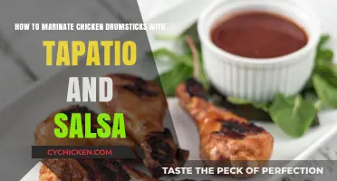 Marinating Chicken Drumsticks: Tapatio & Salsa Style
