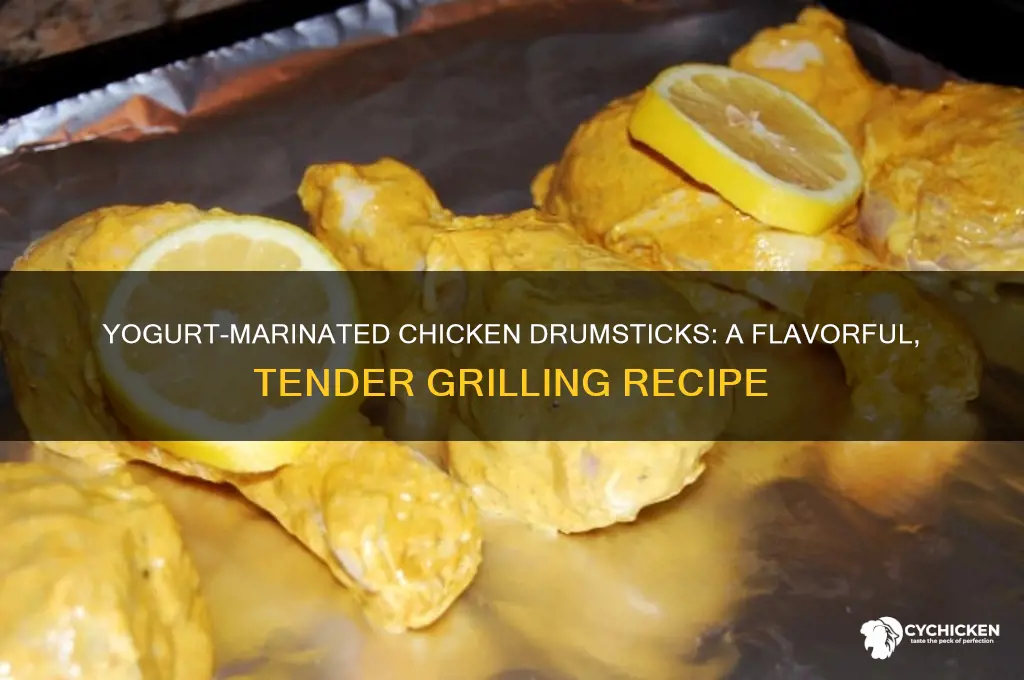how to marinate chicken drumsticks with yogurt
