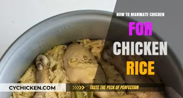 Perfect Chicken Rice: Mastering the Art of Marinating Chicken