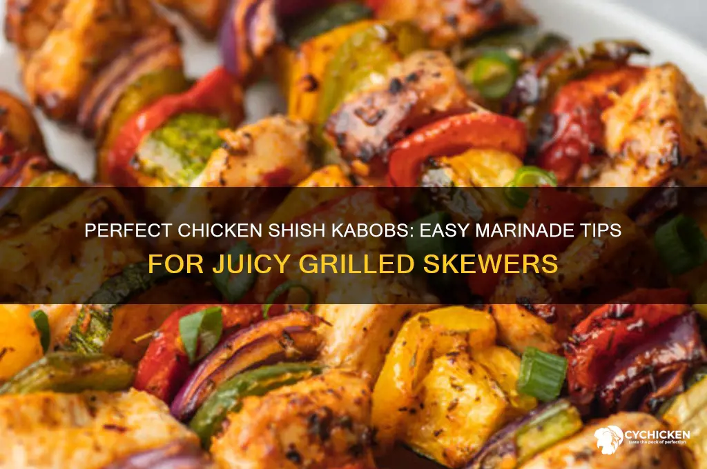 how to marinate chicken for shish kabobs