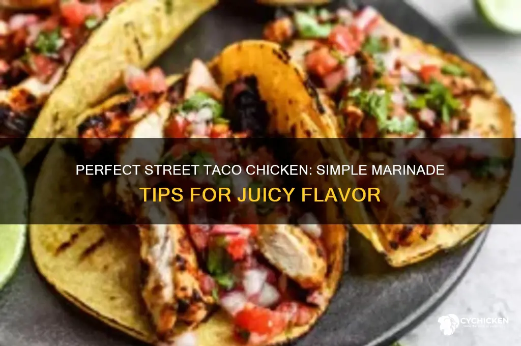 how to marinate chicken for street tacos