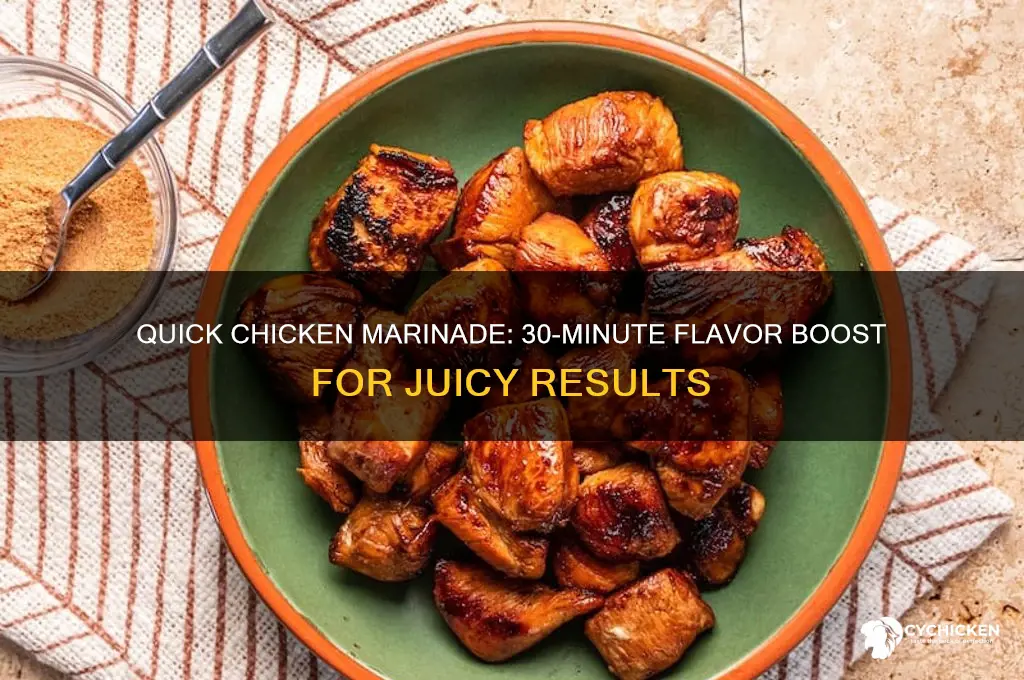 how to marinate chicken in 30 minutes