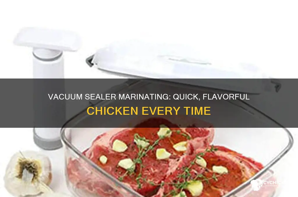 how to marinate chicken in a vacuum sealer
