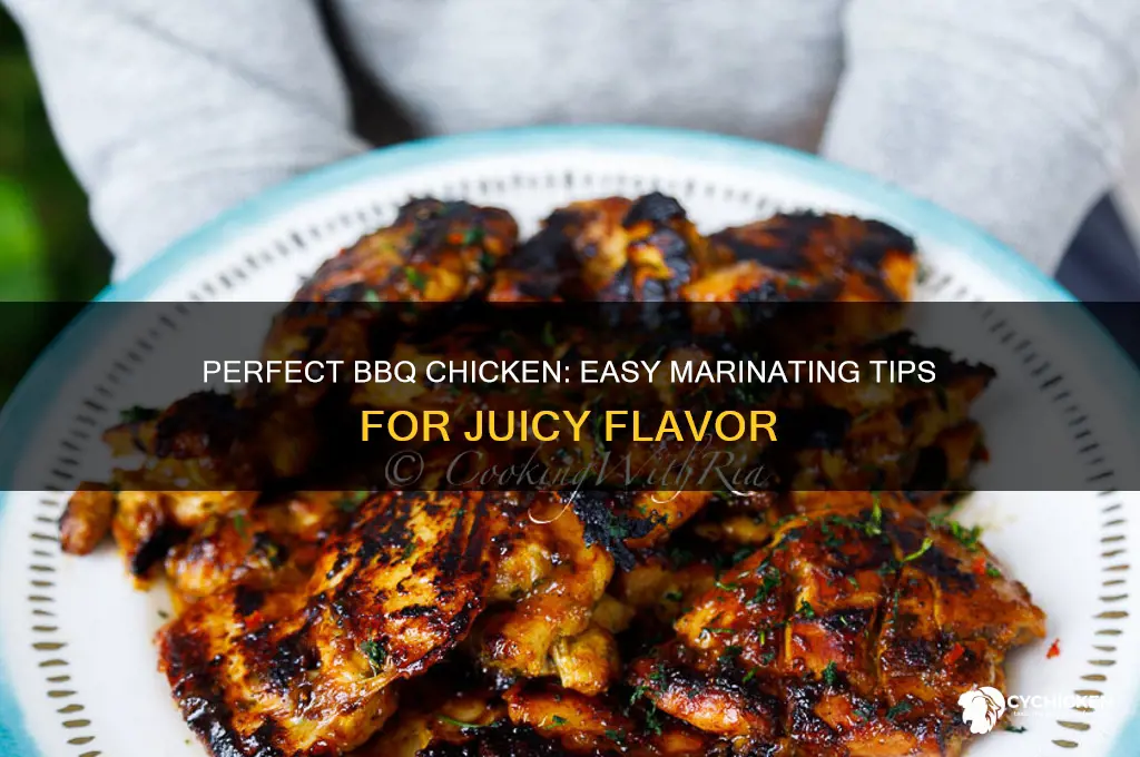how to marinate chicken in barbeque sauce