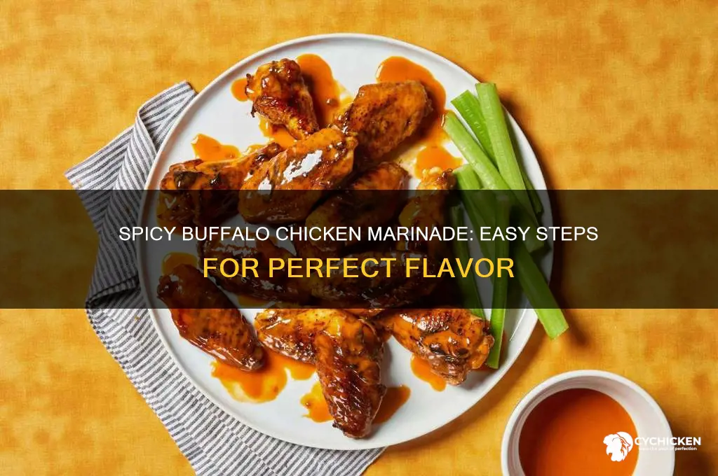 how to marinate chicken in buffalo sauce