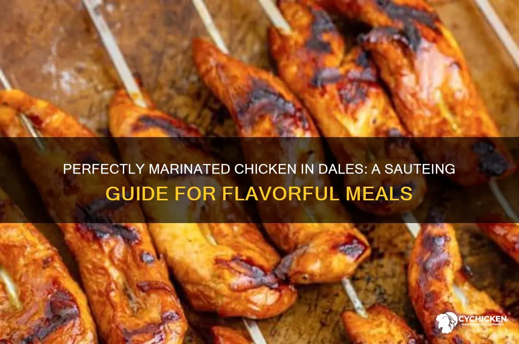 how to marinate chicken in dales for sauteing