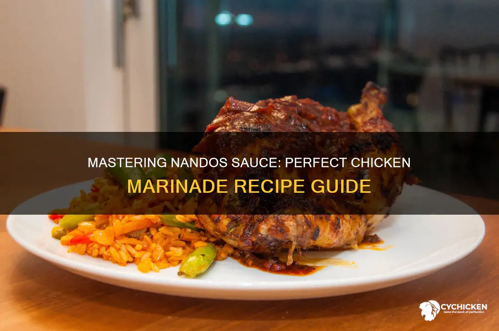 how to marinate chicken in nandos sauce