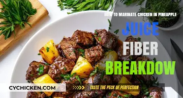 Unlocking Chicken Marinade Secrets with Pineapple Juice