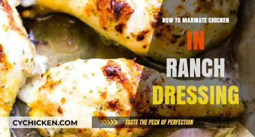 Ranch Dressing Chicken Marinade: Easy, Flavorful, Juicy Recipe Guide