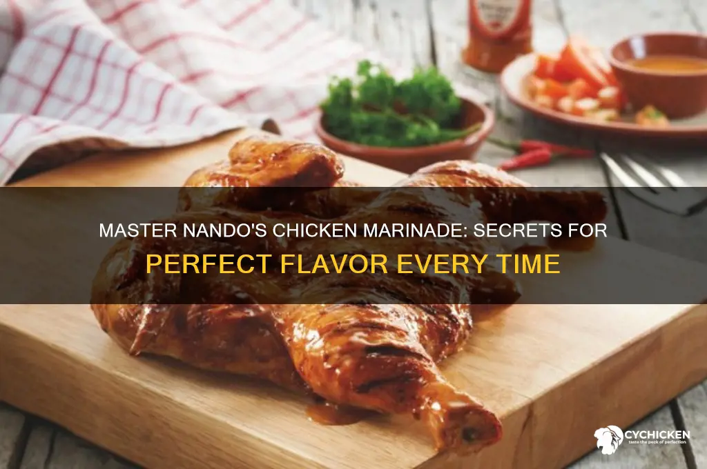 how to marinate chicken nando