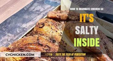 Marinating Chicken: Brining for a Salty Succulent Center