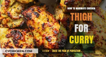 Perfectly Marinating Chicken Thighs for Flavorful Curry Every Time