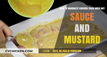 Soy Sauce & Mustard Marinade: Perfect Chicken Thighs Every Time