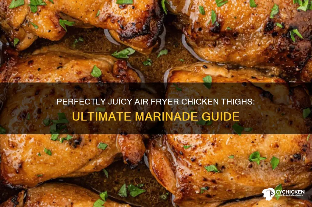 how to marinate chicken thighs for air fryer