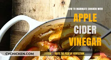 Perfectly Tangy Chicken: Marinating with Apple Cider Vinegar Tips