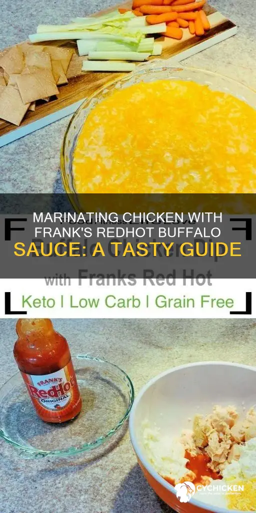how to marinate chicken with franks red hot buffalo
