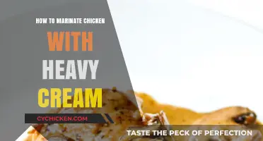 Creamy Chicken Marinade: Mastering Heavy Cream for Tender, Flavorful Results