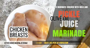 Marinating Chicken with Milk and Pickle Juice: The Perfect Combo